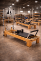 Kayın ağacından üretilmiş ahşap pilates reformer makinesi